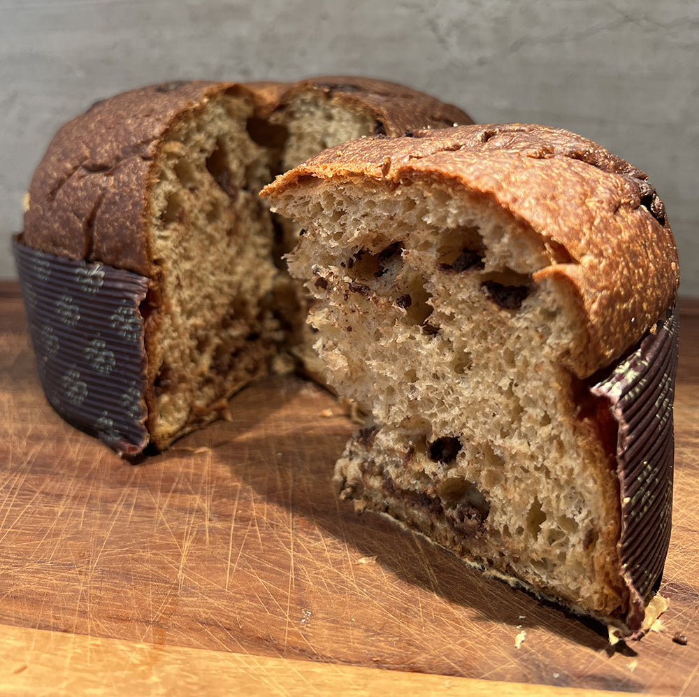 PREORDINA Panettone Artigianale Keto Low Carb - 500 gr con Gocce di Cioccolato (CONSEGNA DOPO 15 NOVEMBRE)