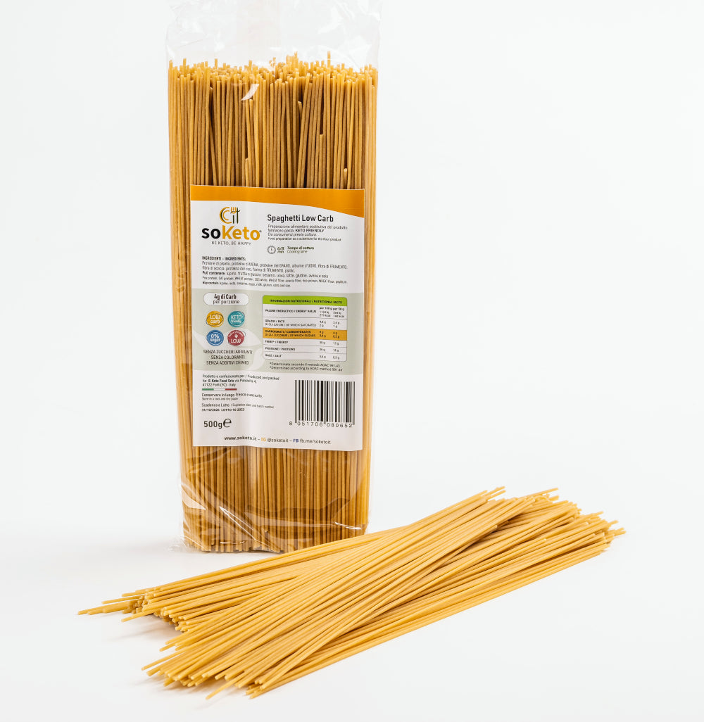 Spaghetti nest Keto (200 g) 2,5gr carbo