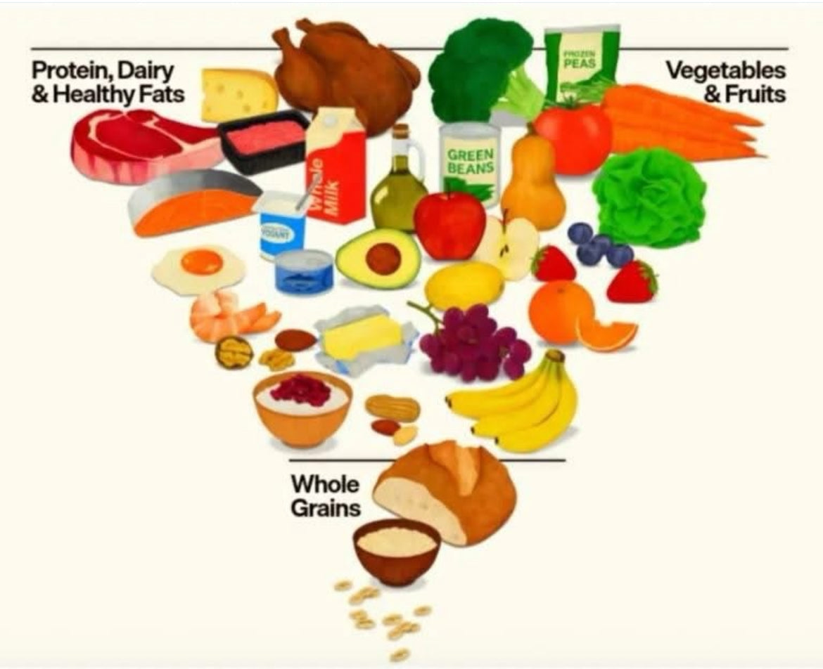 La Casa Bianca ha appena riscritto la piramide alimentare 🇺🇸