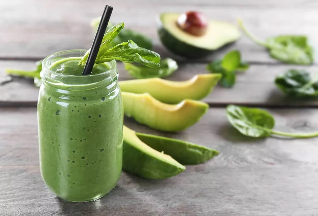Avocado and spinach smoothie