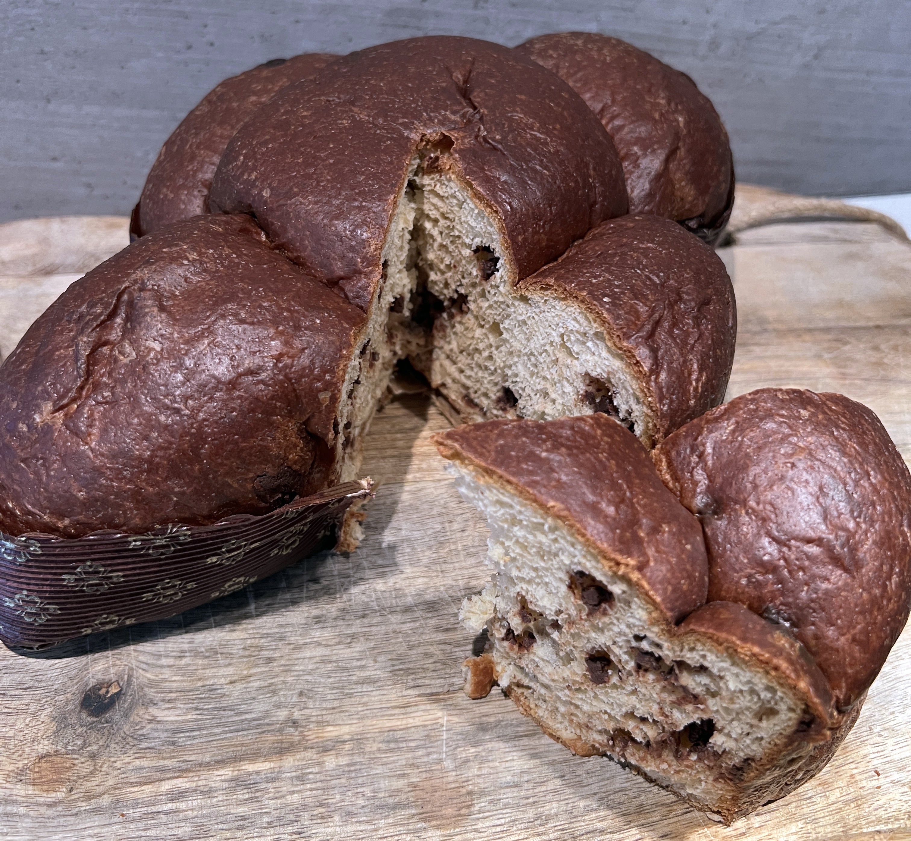 Colomba Artigianale Keto Low Carb - 500 gr con Gocce di Cioccolato