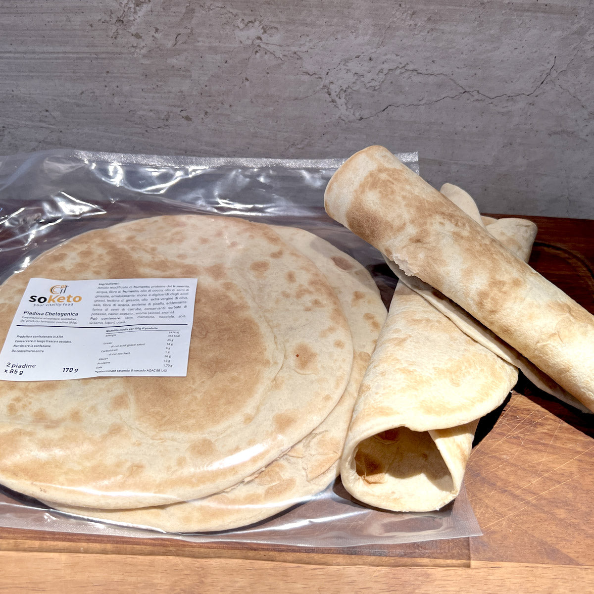 Piadina Keto Ideale per la chetogenica