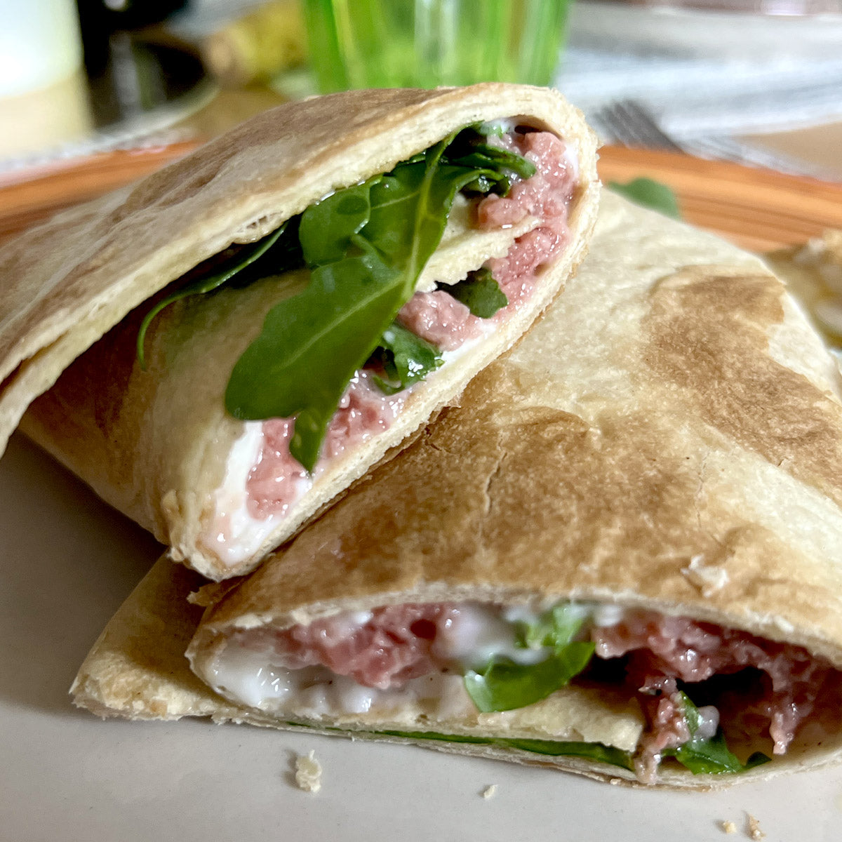 Piadina Keto Ideale per la chetogenica