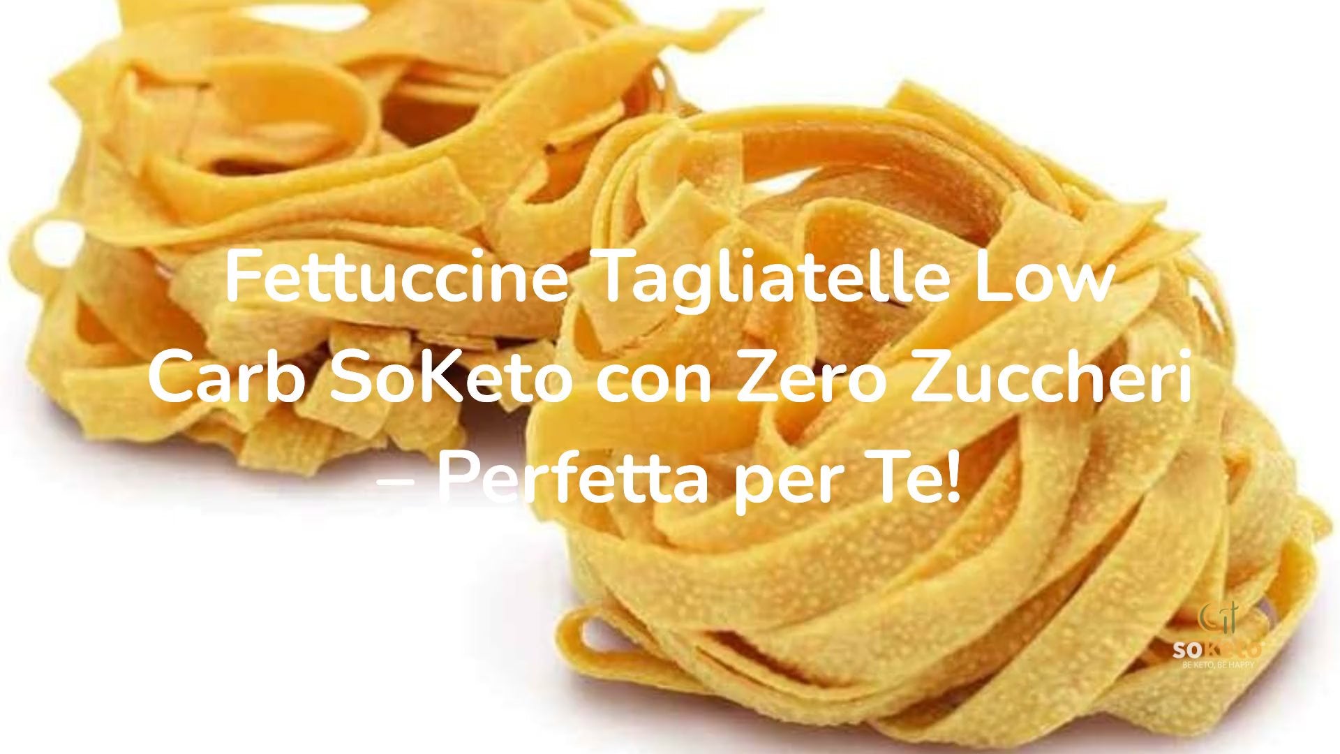 Carica video: Tagliatelle Cheto Low carb 250gr