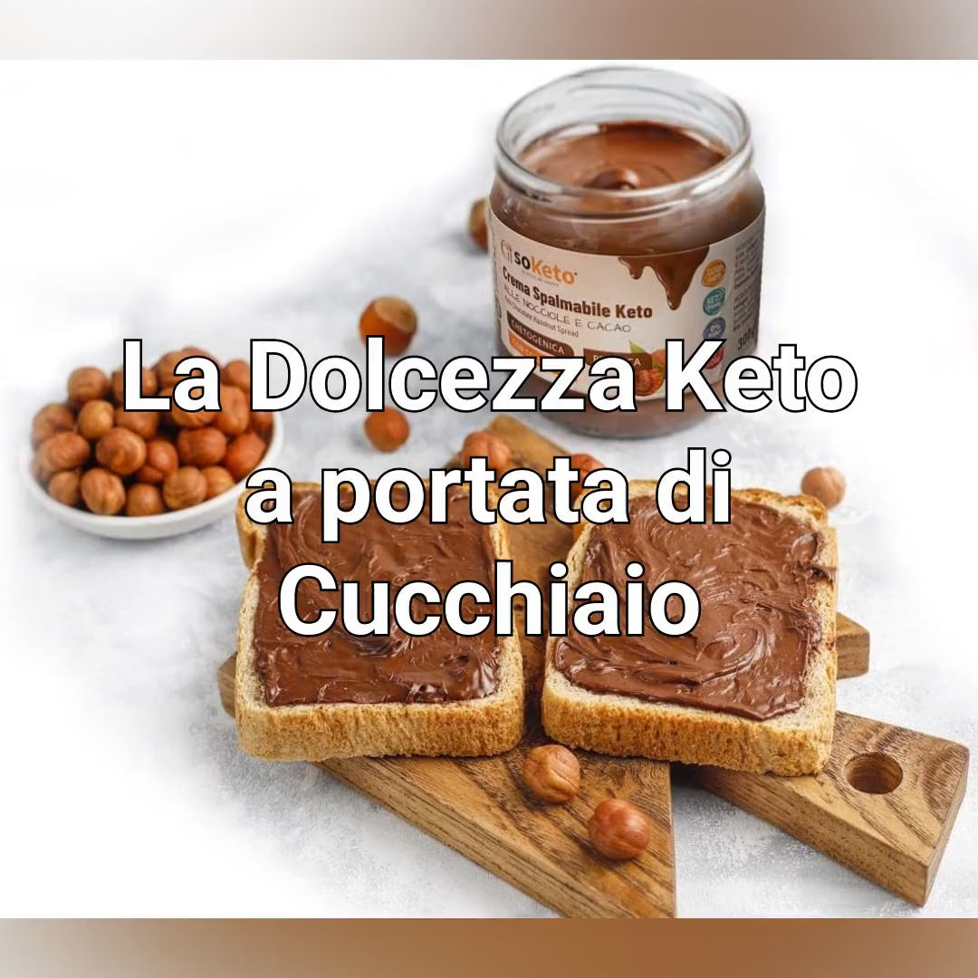 Carica video: Crema spalmabile Keto alle Nocciole e Cacao 0% di Zuccheri - gr.300