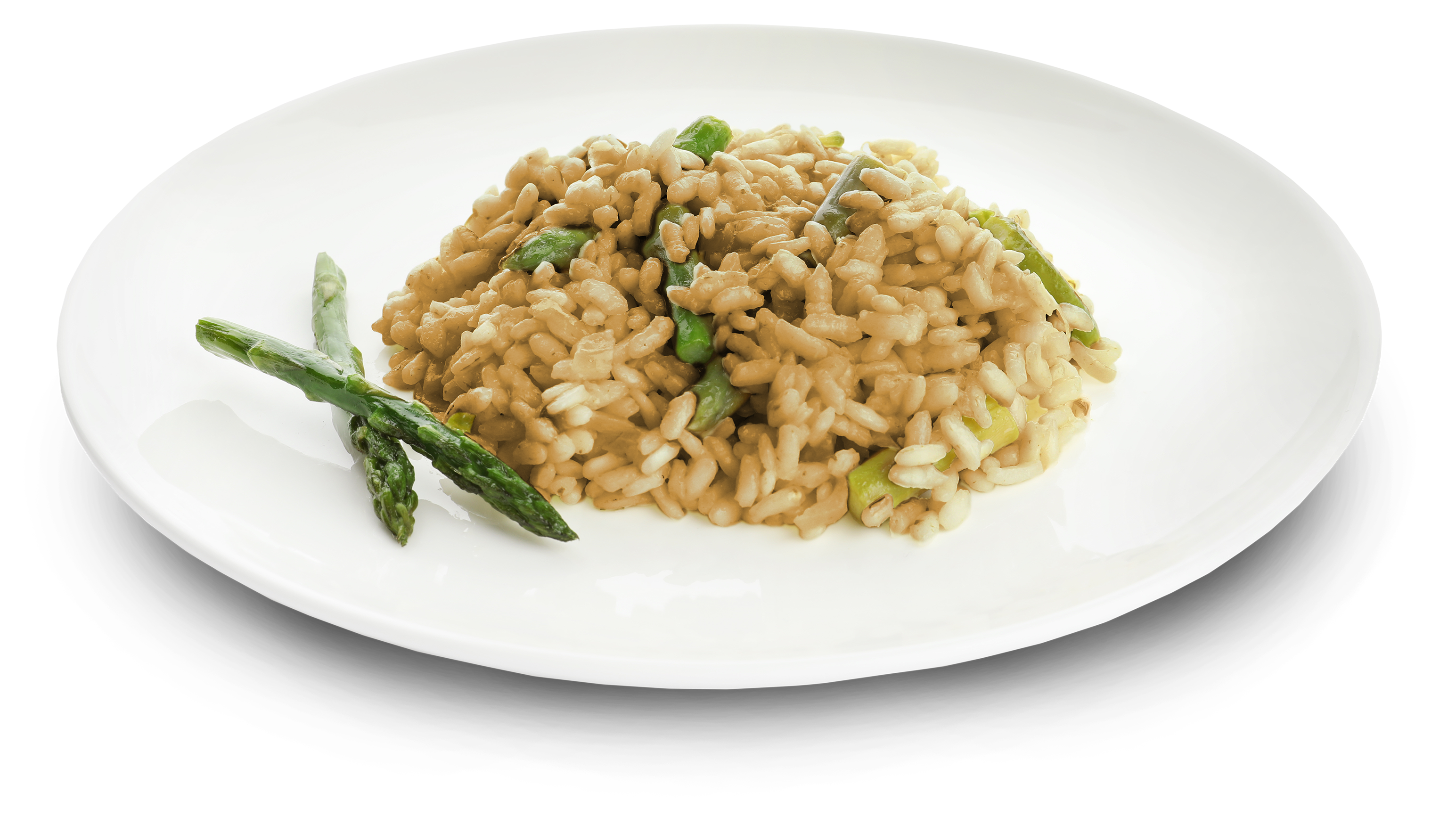 Riso Senza Glutine alla Crema di Asparagi con solo 1% di zucchero – Pronto in 1 Minuto!