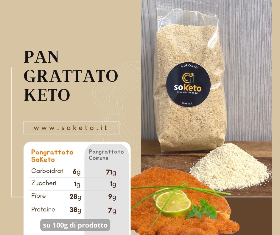 PAN GRATTATO KETO